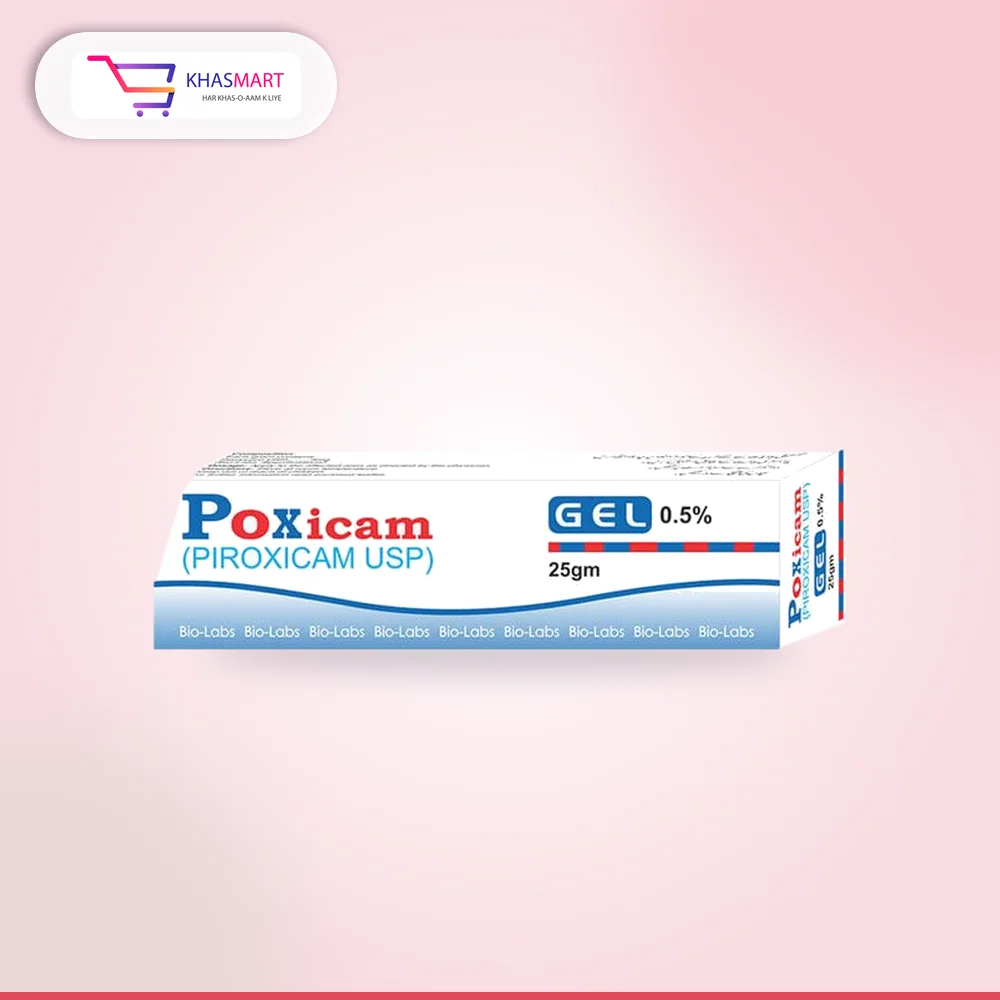 POXICAM GEL 25MG