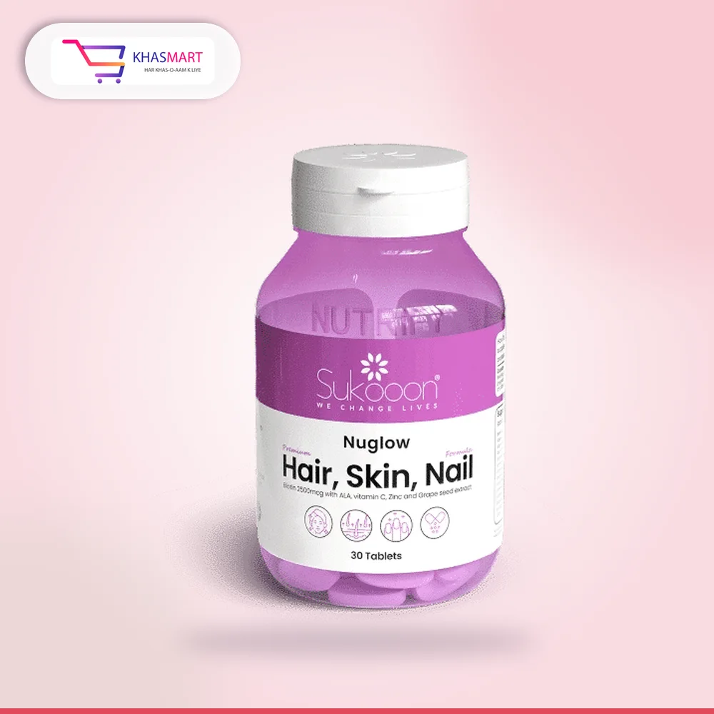 NUTRIFY NUGLOW HAIR SKIN NAIL TABLETS