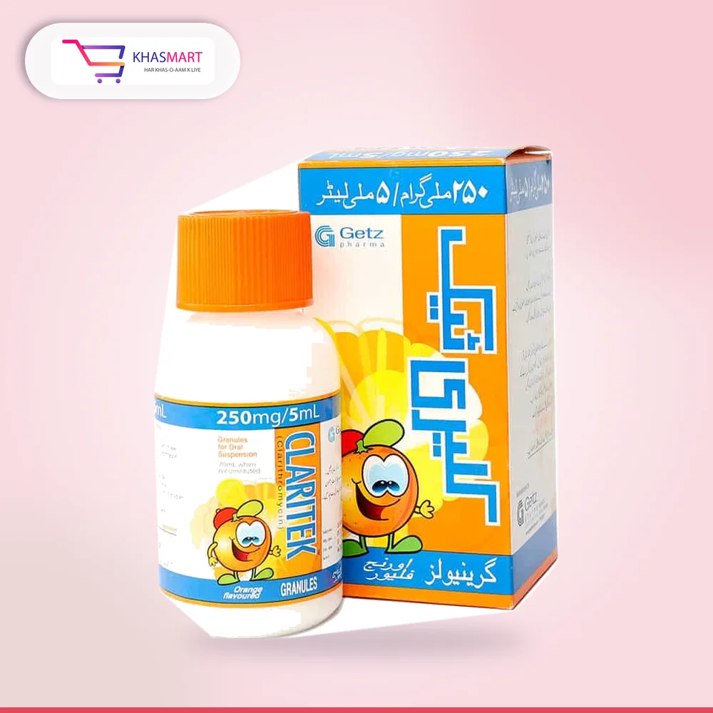 Claritek Syrup 250Mg/5Ml