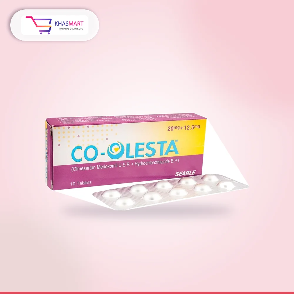 Co-Olesta 20mg/12.5mg tablet