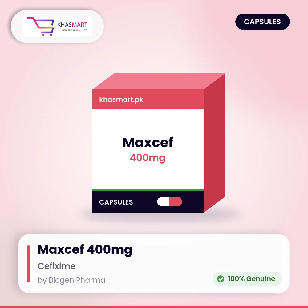 MAXCEF 400MG CAPSULE