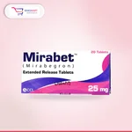 Mirabet 25mg Tablet