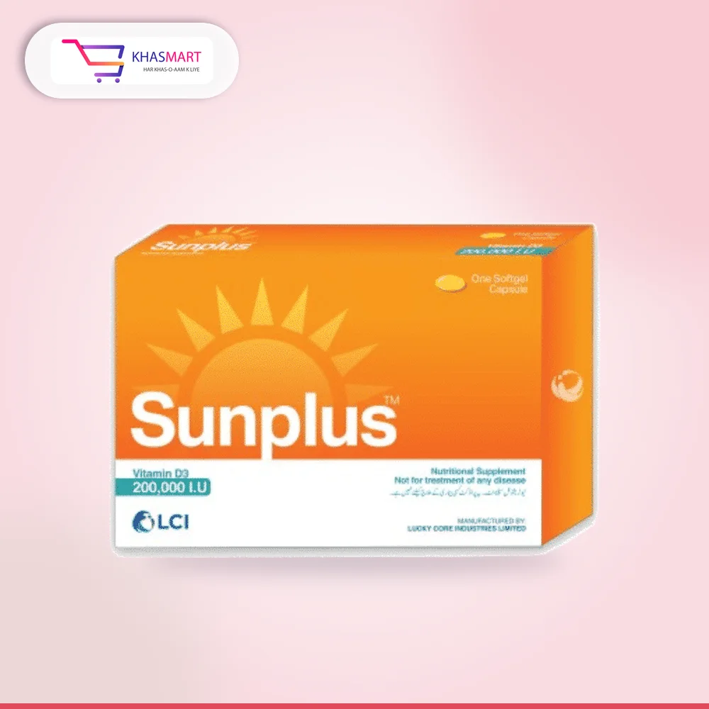 SUNPLUS SOFT GEL 200000 I.U