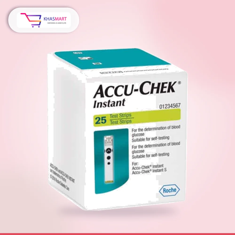 ACCU CHEK INSTANT STRIPS 25S