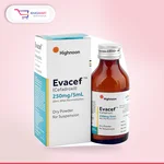 Evacef 250mg|5ml suspension