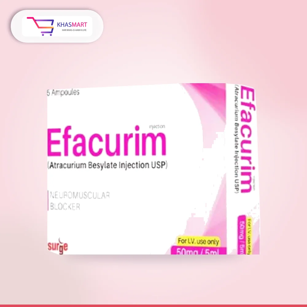 Efacurim 50mg/5ml Injection
