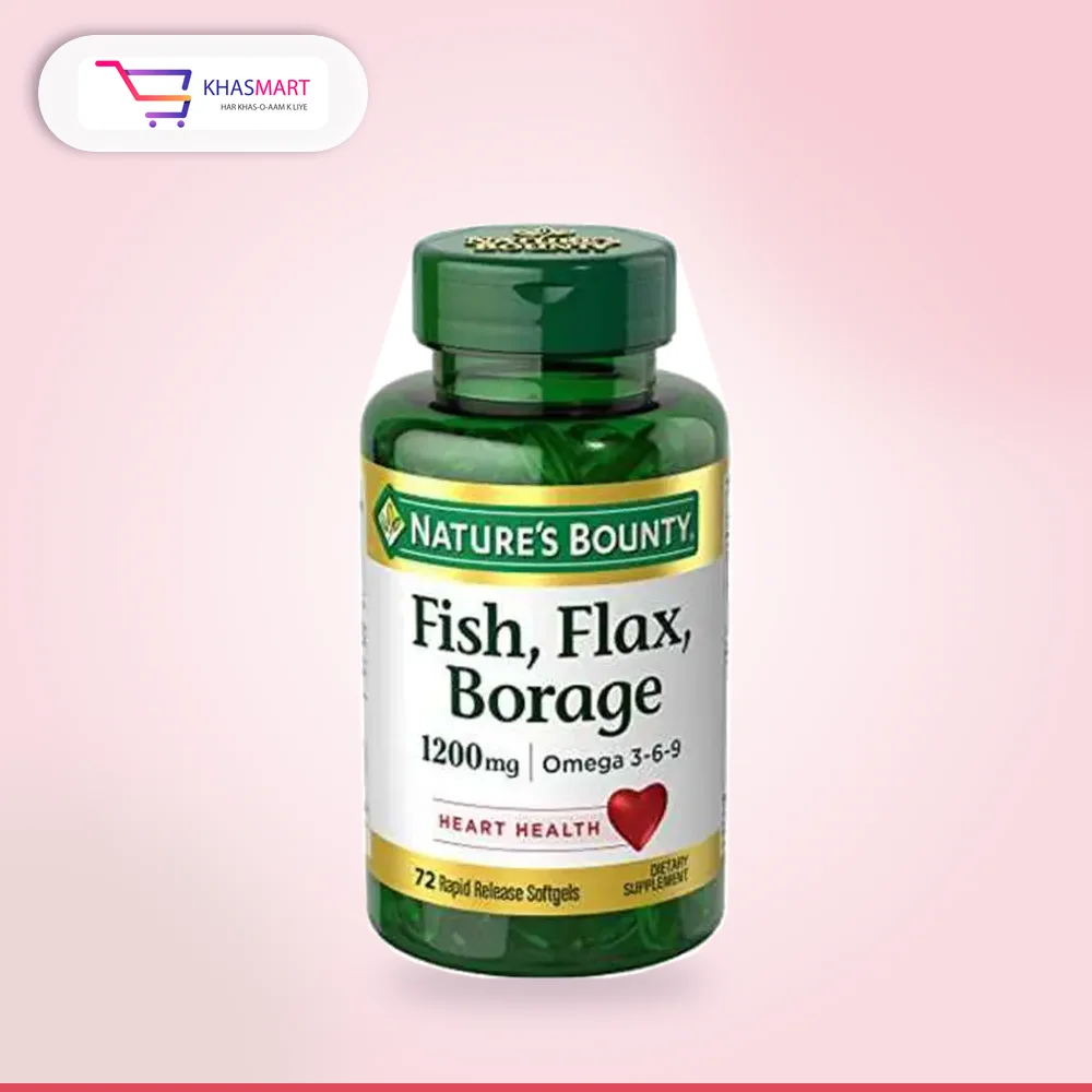 Nature’s Bounty Fish Oil 1000mg+Omega 3