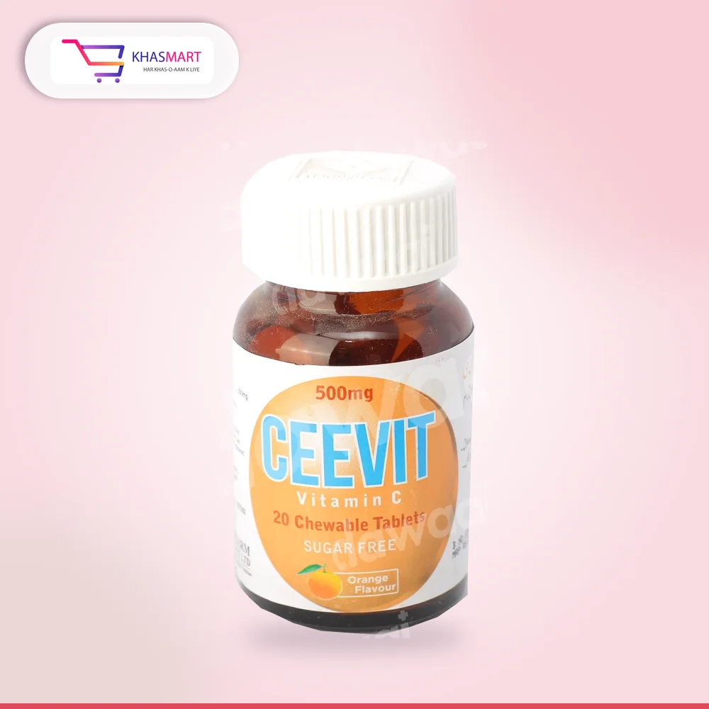 Ceevit Orange Flavour 500mg tablet