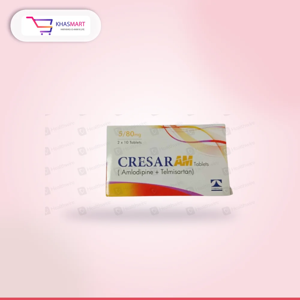 Cresar Am 10/40Mg Tablets